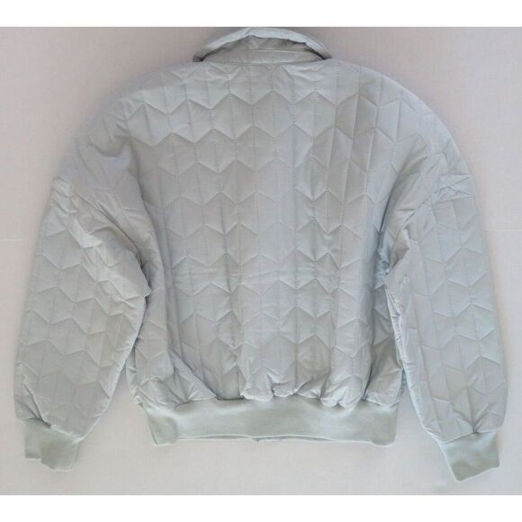 Nike DD5120 013 Women's Sz M Gray Haze Essentials Quilted Woven Jacket - Picture 5 of 7